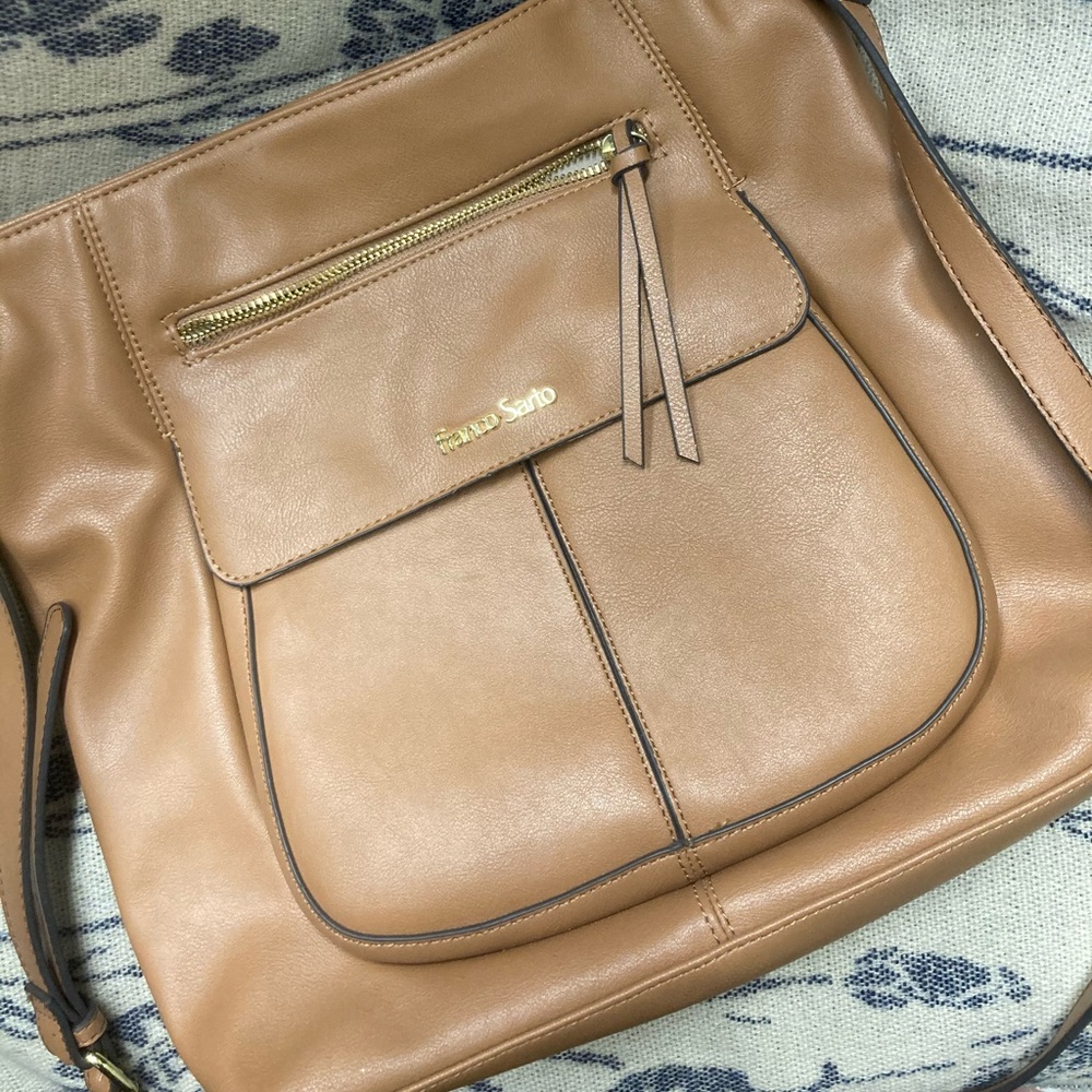 Franco Sarto Brown Crossbody Purse